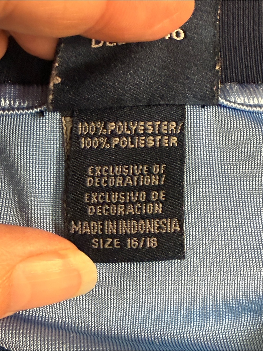 Dallas Cowboys #12 Blue Jersey Youth XL 16/18 NFL Football Game Day Fan Shirt - Picture 9 of 11